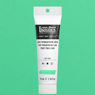 Liquitex Heavy Body akrilfesték, 59 ml - 313 light phthalo green