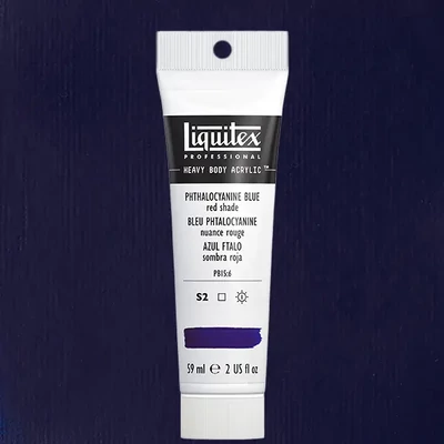 Liquitex Heavy Body akrilfesték, 59 ml - 314, phthalocyanine blue red shade