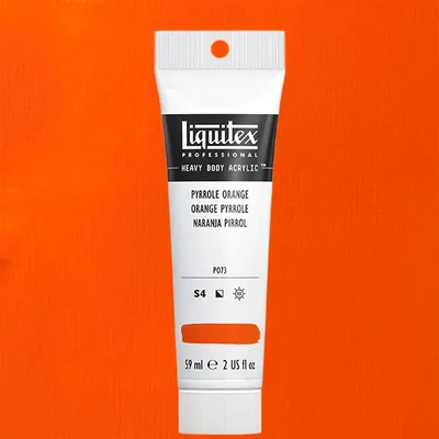 Liquitex Heavy Body akrilfesték, 59 ml - 323, pyrrole orange