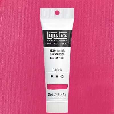 Liquitex Heavy Body akrilfesték, 59 ml - 500, medium magenta