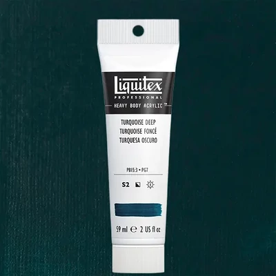 Liquitex Heavy Body akrilfesték, 59 ml - 561, turquoise deep