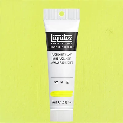 Liquitex Heavy Body akrilfesték, 59 ml - 981, fluorescent yellow