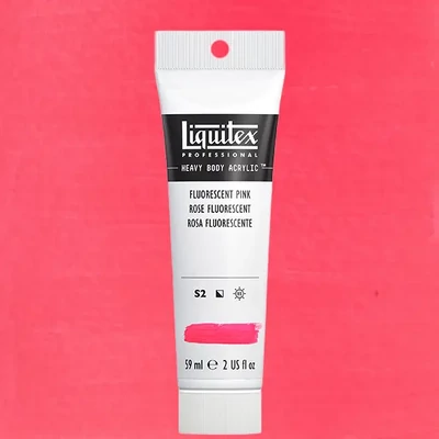 Liquitex Heavy Body akrilfesték, 59 ml - 987, fluorescent pink
