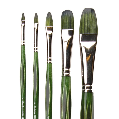 M1960FR Munkácsy szintetikus macskanyelv ecset - különféle méretekben