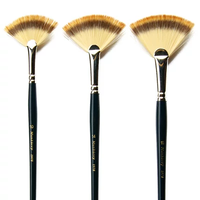 M1978 Munkácsy szintetikus triple legyező ecset - 06