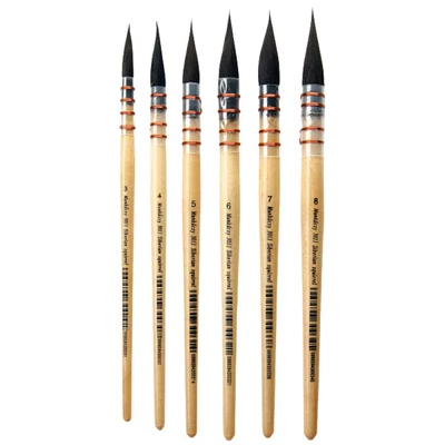 M3011 Munkácsy szibériai mókusszőr ecset - különféle méretekben