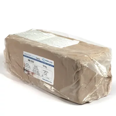 Agyag,  samottos, 10 kg - fehérre égő, finomszemcsés