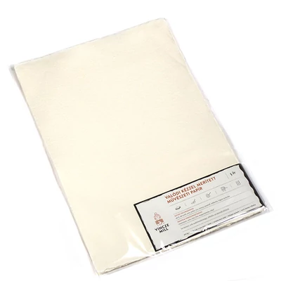 Merített akvarellpapír, 400 g, érdes, 5 db - A3
