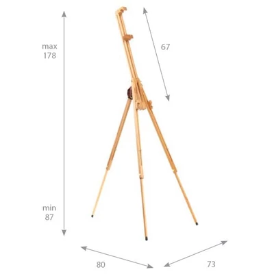 Museo Bretagne tábori festőállvány