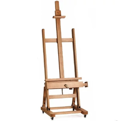 Museo Paris műtermi festőállvány, kurblis, görgős