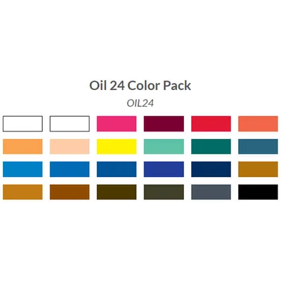 Royal &amp; Langnickel olajfesték készlet, 24 db-os, 24x12 ml