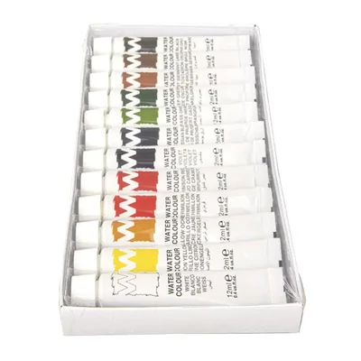 Akvarellfesték készlet - 12x12 ml