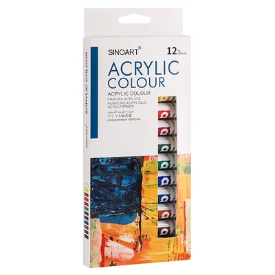 Akrilfesték készlet - 12x12 ml