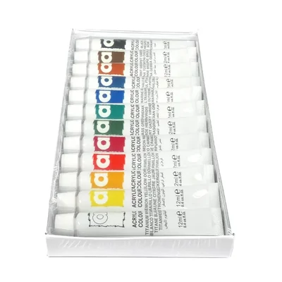 Akrilfesték készlet - 12x12 ml