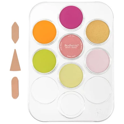 PanPastel tégelyes porpasztell készlet, 7 db + kiegészítők - Lia Griffith Designer Kit