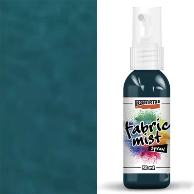 Pentart textilfesték spray, 50 ml - türkiz