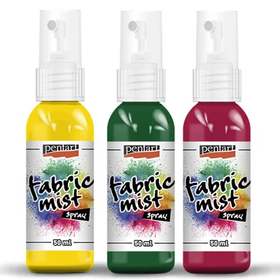 Pentart textilfesték spray, 50 ml - különféle színekben