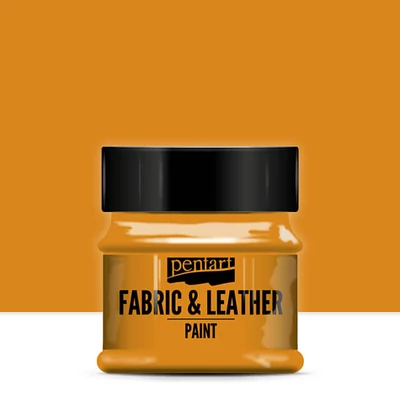 Pentart textil- és bőrfesték, 50 ml - narancs