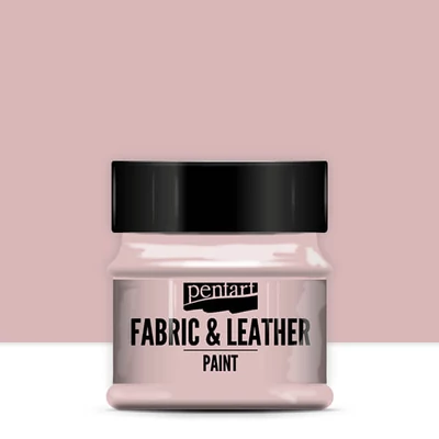 Pentart textil- és bőrfesték, 50 ml - rózsaszín