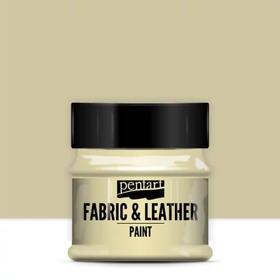 Pentart textil- és bőrfesték, 50 ml - bézs