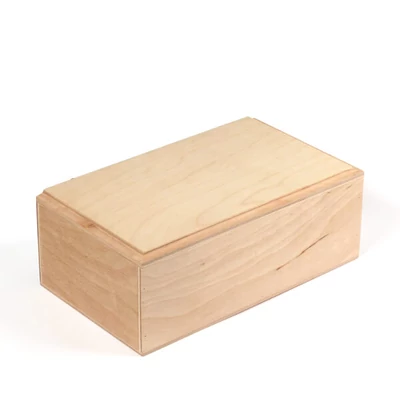Fa doboz - téglatest, 22x12,5x8 cm
