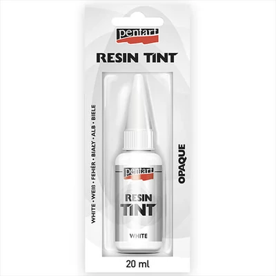 Pentart gyantaszínező tinta, 20 ml - fehér