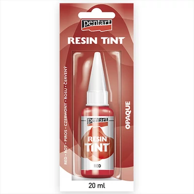 Pentart gyantaszínező tinta, 20 ml - piros