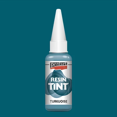 Pentart gyantaszínező tinta, 20 ml - türkiz