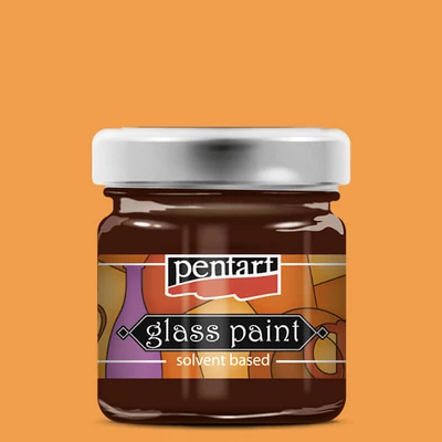 Pentart oldószeres üvegfesték, 30 ml - 773 narancs