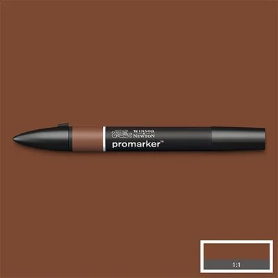 ProMarker kétvégű alkoholos filctoll - O234, chocolate