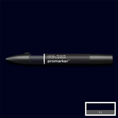 ProMarker kétvégű alkoholos filctoll - XBB, blue black