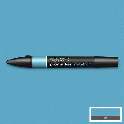 ProMarker Metallic kétvégű alkoholos filctoll - blue