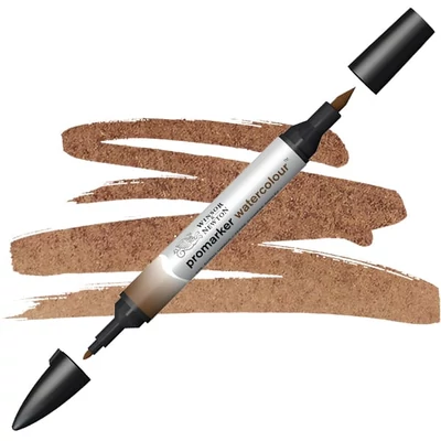 Promarker Watercolour kétvégű akvarell ecsetfilc - 076, burnt umber