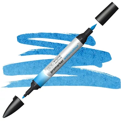 Promarker Watercolour kétvégű akvarell ecsetfilc - 515, phthalo blue green shade