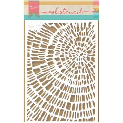 Stencil, Marianne Design Tiny's, A5 - Sliced Wood, faszelet