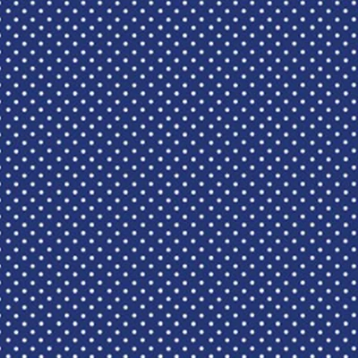 Patchwork anyag - Makower - Spot on 830/B9 Navy-white