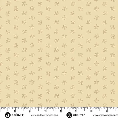 Patchwork anyag - Andover - Always and Forever by Renee Nanneman 1667L leaf ivory
