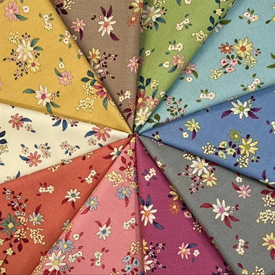 Patchwork anyag - Tilda Chic Escape - Daisyfield pink 110055