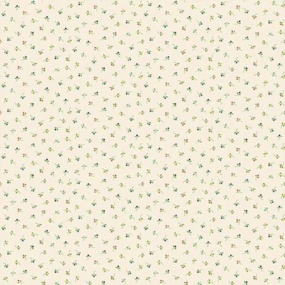 Patchwork anyag - Makower - Amelia Bud cream 2512-Q