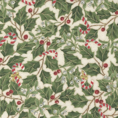 Patchwork anyag - Moda - Merry Manor Metallic 33662-11M