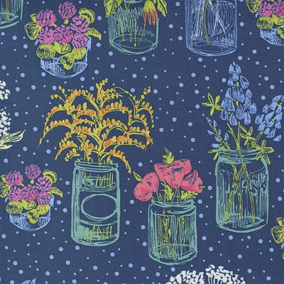 Patchwork anyag - Moda - Wild Blossom by Robin Pickens 48734-25