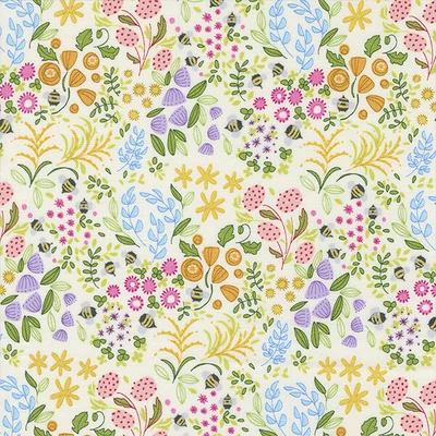 Patchwork anyag - Moda - Wild Blossom by Robin Pickens 48735-11