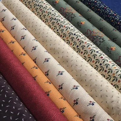 Patchwork anyag - Moda - Fluttering Leaves by Kansas Troubes 9730-15