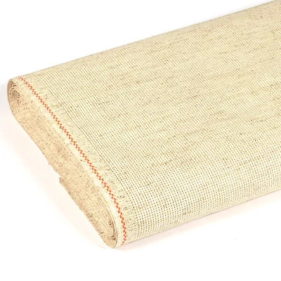 Kongré, Aida keresztszemes hímzővászon, 14 count, 110 cm széles - rusztikus, 10 cm