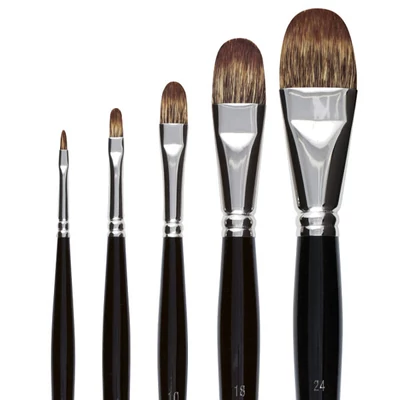 8772 Raphael Kevrin kevert szálú macskanyelv ecset - különféle méretekben