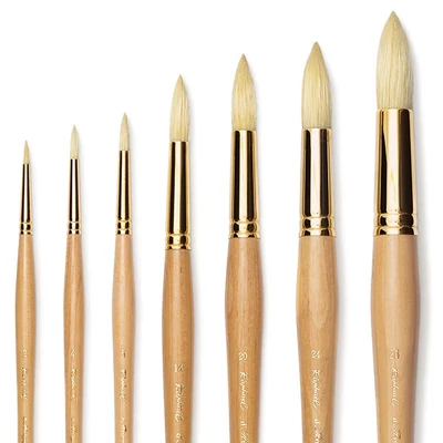 358 Raphael D'Artigny kerek sörte ecset - különféle méretekben