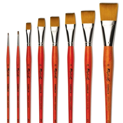 879 Raphael Kaerell S szintetikus lapos ecset - különféle méretekben