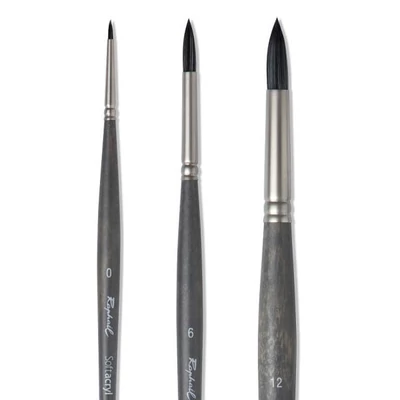 861 Raphael Softacryl szintetikus kerek ecset – különféle méretekben