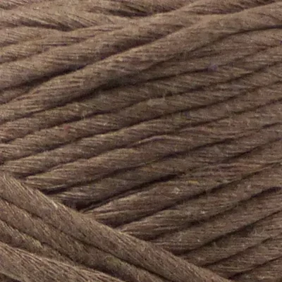 ReTwisst Macrame String makraméfonal, 3 mm, 250 g -  08, barna