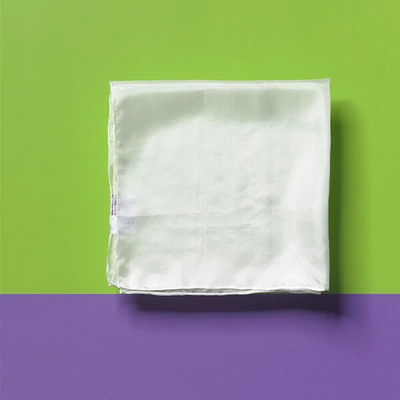 Selyemkendő, pongé5 - 55x55 cm